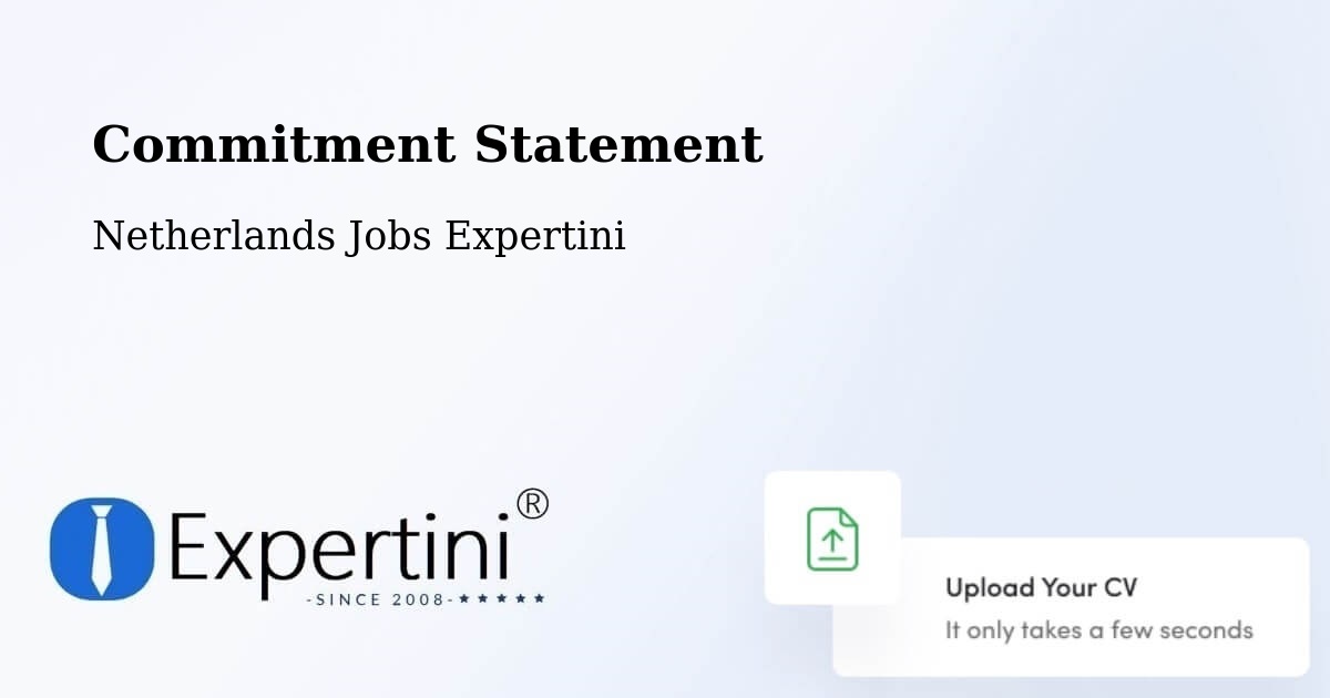Corporate Commitment – Ingen - Netherlands Jobs Expertini