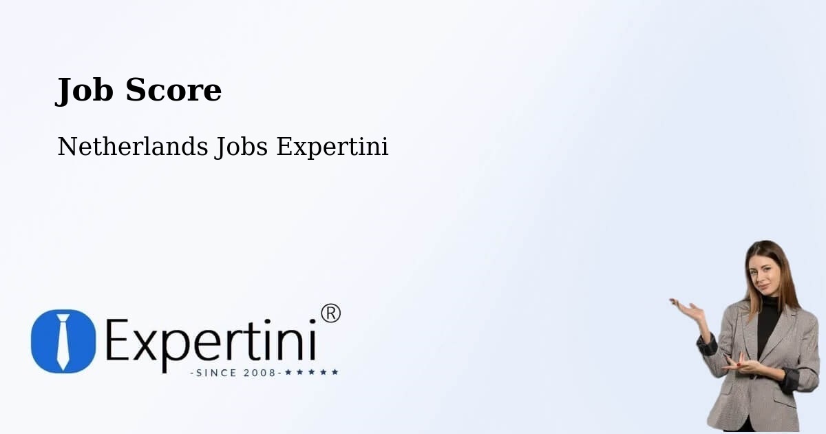 Job Score & Job Description Score Tool – Ingen - Netherlands Jobs Expertini